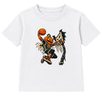 Pumpkin Dunk adult Halloween t-shirt - White