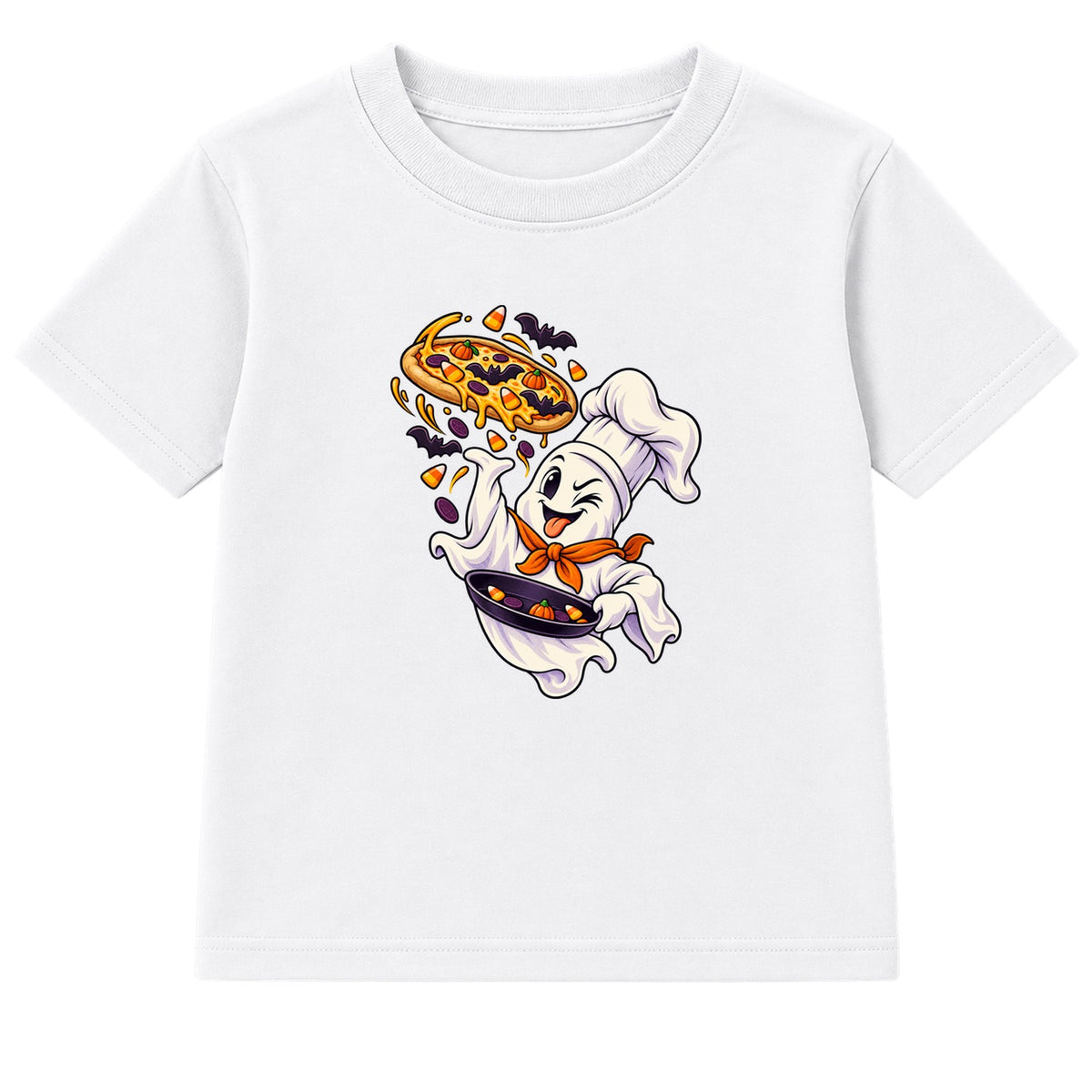 Ghost Chef kids Halloween t-shirt - White