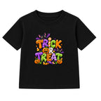 Trick Or Treat kids Halloween t-shirt - Black