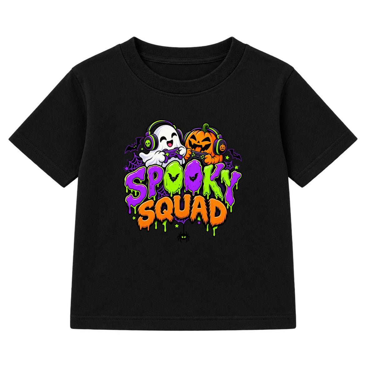 Spooky Squad kids Halloween t-shirt - Black