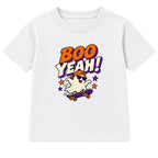 Boo Yeah kids Halloween t-shirt - White