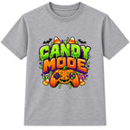Candy Mode kids Halloween t-shirt - Heather Grey