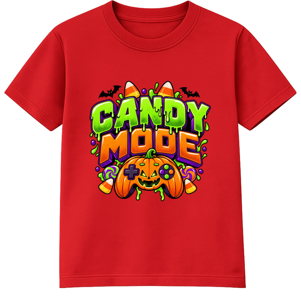 Candy Mode kids Halloween t-shirt - Red
