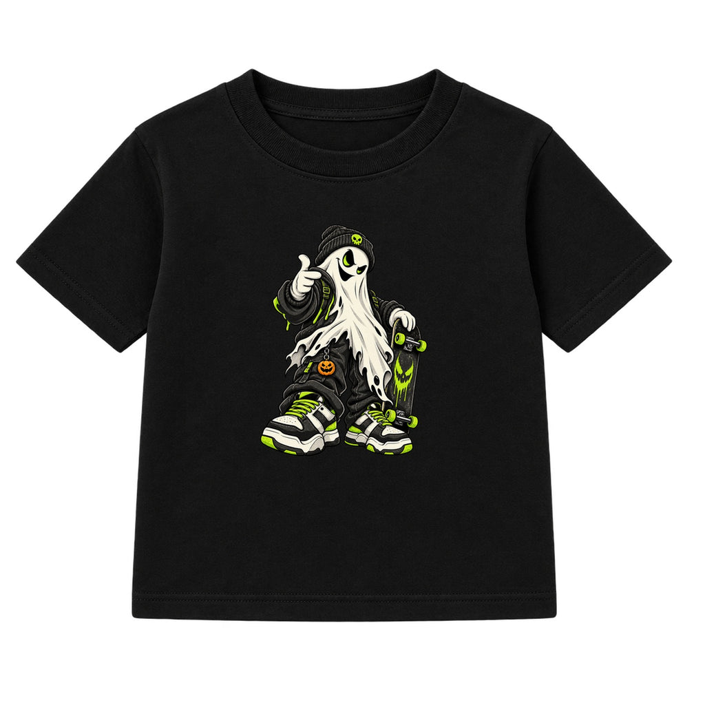 Streetwear Ghost adult Halloween t-shirt - Black