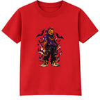 Hoodie Pumpkin adult Halloween t-shirt - Red