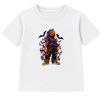 Hoodie Pumpkin adult Halloween t-shirt - White