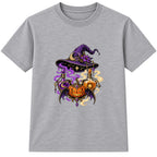 Potion and Hat adult Halloween t-shirt - Heather Grey