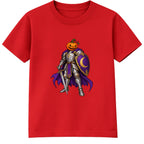 Pumpkin Knight kids Halloween t-shirt - Red