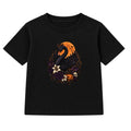Gothic Swan adult Halloween t-shirt - Black