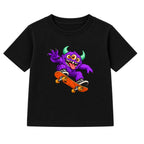 Skate Monster kids Halloween t-shirt - Black