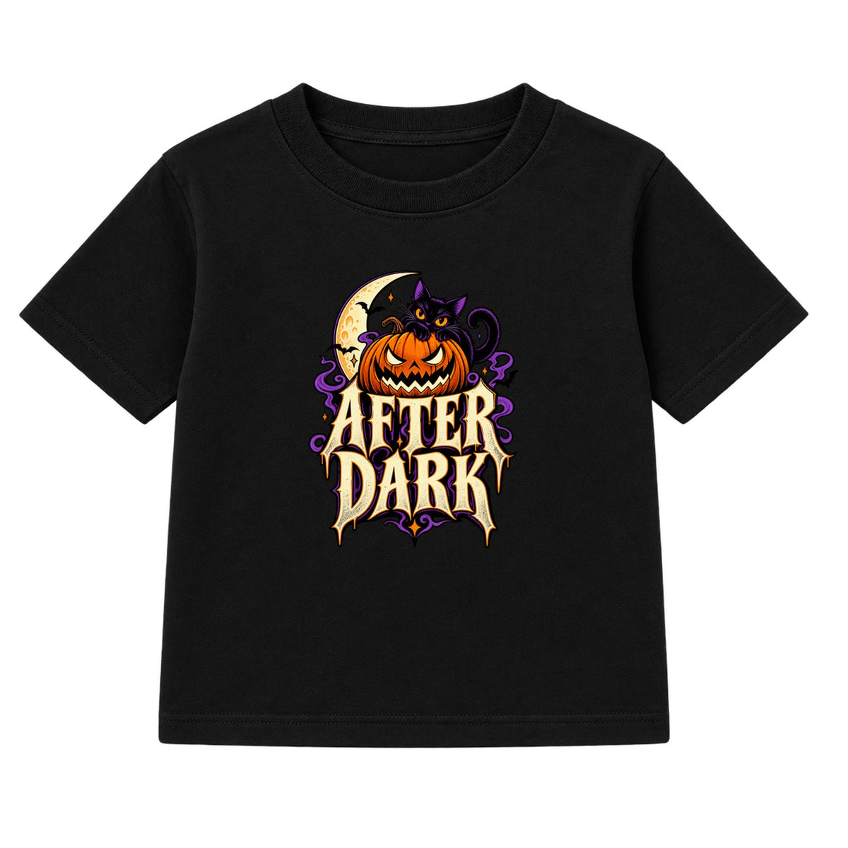 After Dark adult Halloween t-shirt - Black