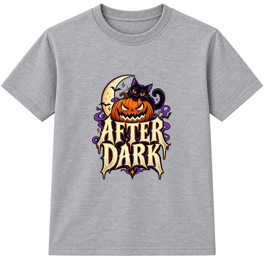 After Dark adult Halloween t-shirt - Heather Grey