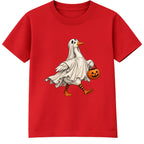 Ghost Goose adult Halloween t-shirt - Red