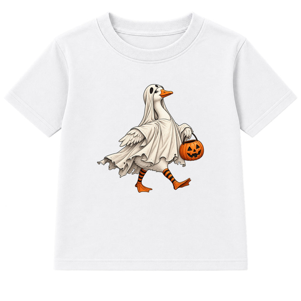 Ghost Goose adult Halloween t-shirt - White