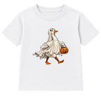 Ghost Goose adult Halloween t-shirt - White