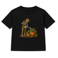 Skeleton Gardener adult Halloween t-shirt - Black