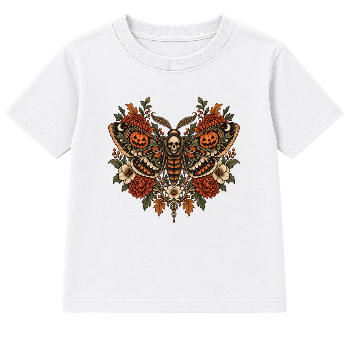 Lantern Moth adult Halloween t-shirt - White