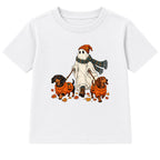 Ghost Dog Walker adult Halloween t-shirt - White