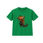 Witch Boot adult Halloween t-shirt - Green