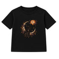 Celestial Cat adult Halloween t-shirt - Black