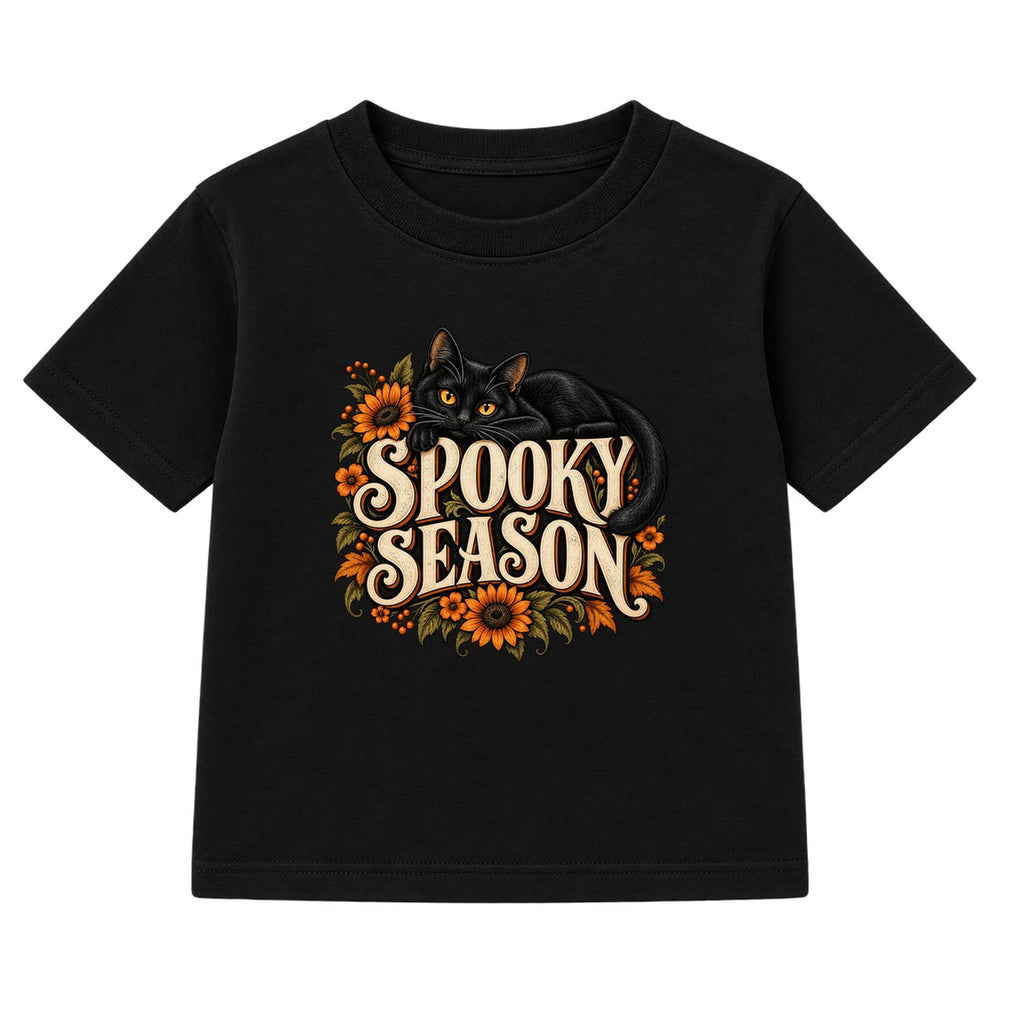 Spooky Season adult Halloween t-shirt - Black
