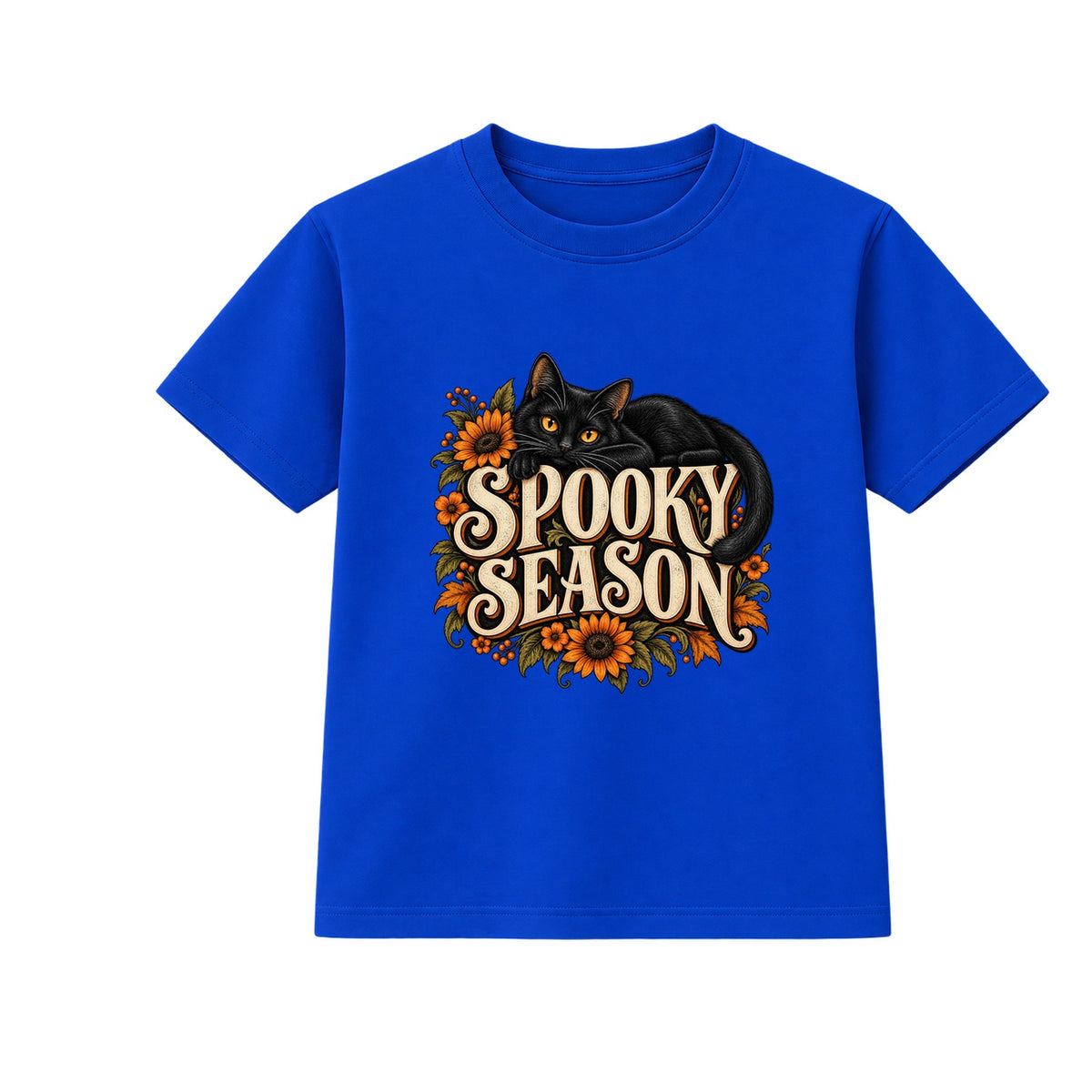 Spooky Season adult Halloween t-shirt - Blue