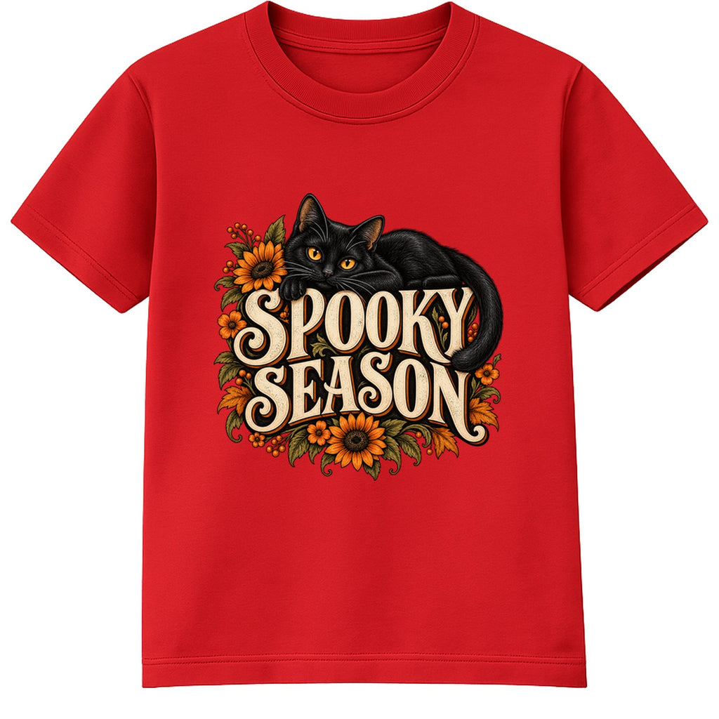 Spooky Season adult Halloween t-shirt - Red