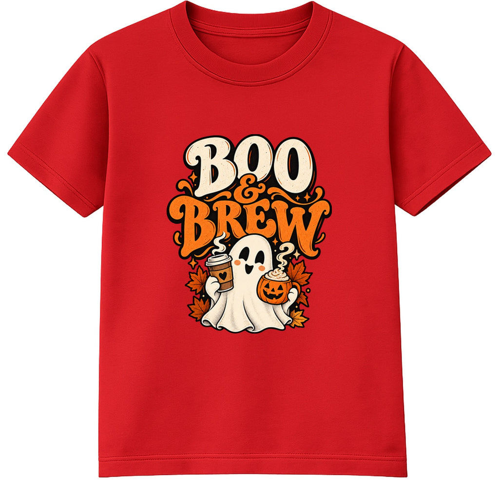 Boo Brew adult Halloween t-shirt - Red