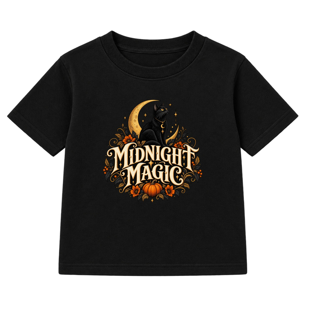 Midnight Magic adult Halloween t-shirt - Black
