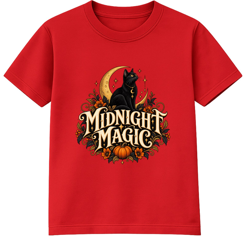 Midnight Magic adult Halloween t-shirt - Red