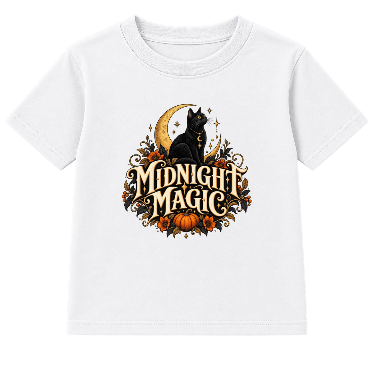 Midnight Magic adult Halloween t-shirt - White