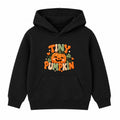 Tiny Pumpkin kids Halloween hoodie - Black