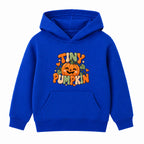 Tiny Pumpkin kids Halloween hoodie - Royal Blue