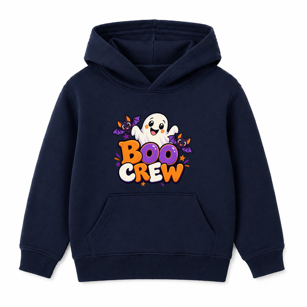 Boo Crew kids Halloween hoodie - Navy