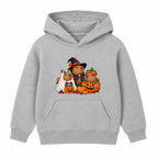 Capybara Costume Crew kids Halloween hoodie - Heather Grey