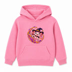 Witch Axolotl kids Halloween hoodie - Pink