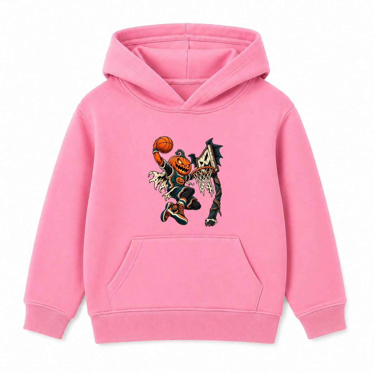 Pumpkin Dunk adult Halloween hoodie - Pink
