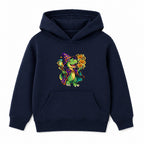 Wizard Dino kids Halloween hoodie - Navy