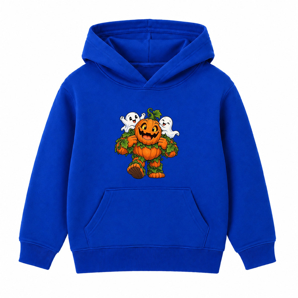 Giant Pumpkin Monster kids Halloween hoodie - Royal Blue