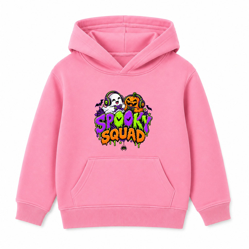 Spooky Squad kids Halloween hoodie - Pink