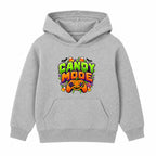 Candy Mode kids Halloween hoodie - Heather Grey