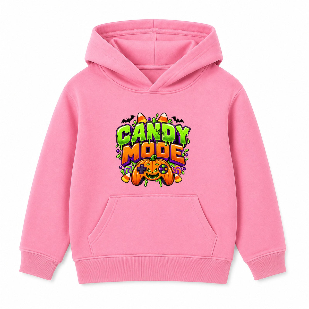 Candy Mode kids Halloween hoodie - Pink