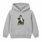 Streetwear Ghost adult Halloween hoodie - Heather Grey