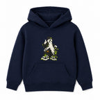 Streetwear Ghost adult Halloween hoodie - Navy