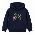 Skeleton Gamer adult Halloween hoodie - Navy