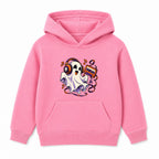 Headphone Ghost adult Halloween hoodie - Pink