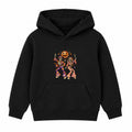 Disco Skeletons adult Halloween hoodie - Black