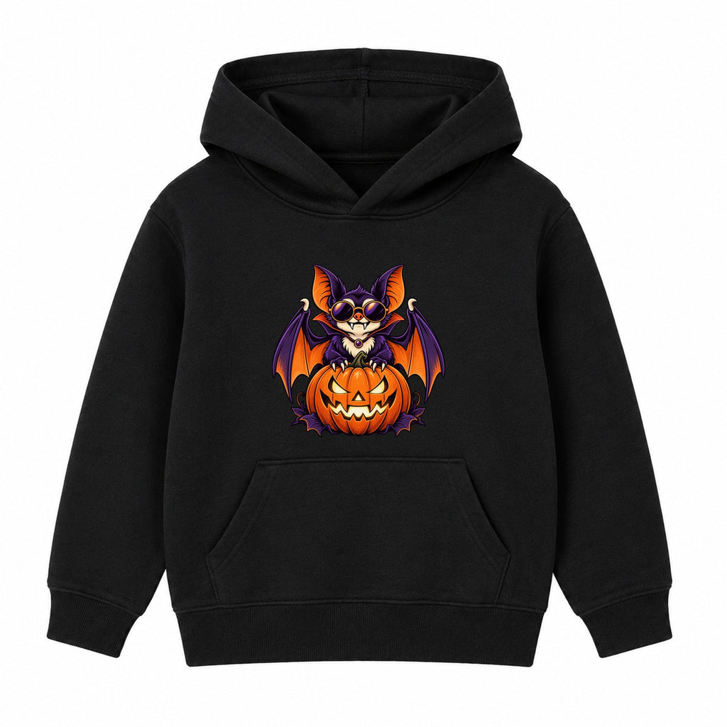 Shades Bat kids Halloween hoodie - Black