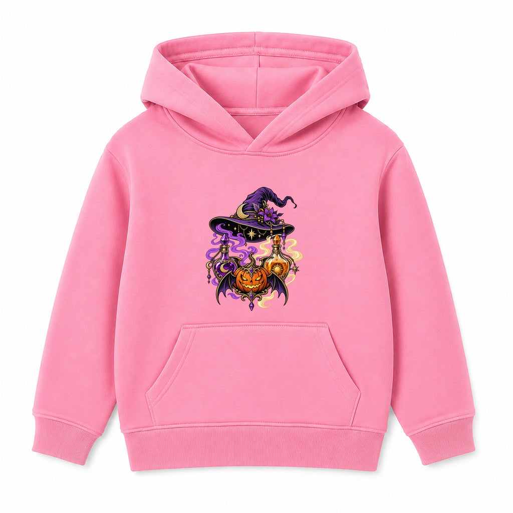 Potion and Hat adult Halloween hoodie - Pink