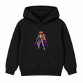 Pumpkin Knight kids Halloween hoodie - Black